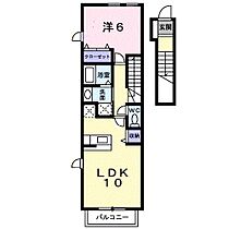 あすなろA 203 ｜ 静岡県袋井市堀越769番地7（賃貸アパート1LDK・2階・42.37㎡） その2