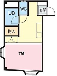 間取図画像 ワンルーム