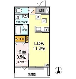 Win's5 1LDKの間取図画像