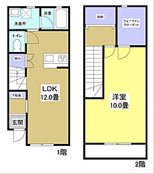 シャルムエステート 1LDKの間取図画像