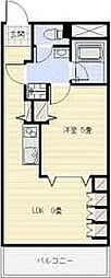 アルコV 1LDKの間取図画像