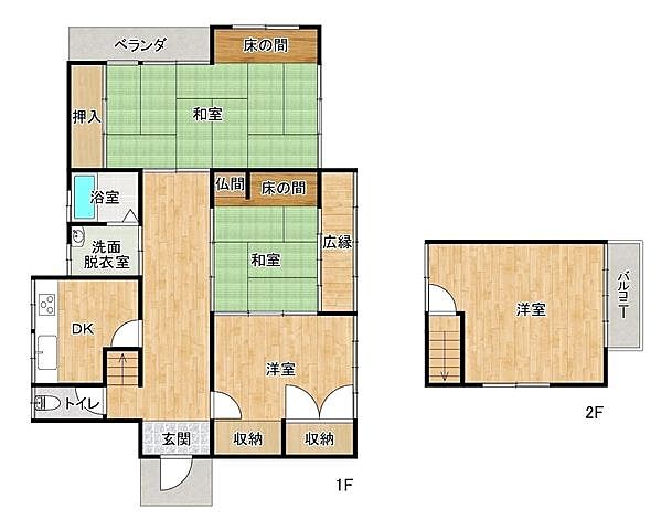 間取り 熊本市東区若葉5丁目