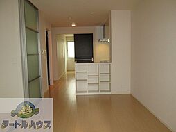 JR片町線(学研都市線) 四条畷駅 徒歩17分の賃貸アパート 1階2LDKのリビング/ダイニング