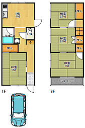 🉐敷金礼金0円！🉐片町線 四条畷駅 徒歩13分