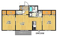 JR片町線(学研都市線) 鴻池新田駅 徒歩13分 2階/-