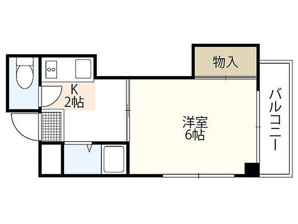 ロリエ中広通り ｜広島県広島市西区中広町1丁目(賃貸マンション1K・3階・18.00㎡)の写真 その2