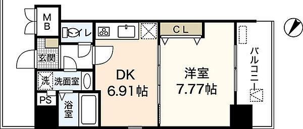 アーバインステイ広島イースト 0704｜広島県広島市中区東平塚町(賃貸マンション1DK・7階・35.90㎡)の写真 その2