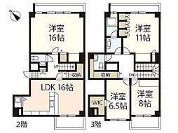 間取図画像 4LDK