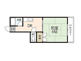 中川共栄ビル  ｜ 広島県広島市中区中町（賃貸マンション1DK・3階・24.60㎡） その2