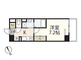 広島県広島市西区己斐本町1丁目（賃貸マンション1K・5階・26.45㎡） その2