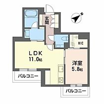 広島県広島市西区高須1丁目（賃貸マンション1LDK・2階・44.86㎡） その2