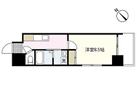 セントポーリア平野町  ｜ 広島県広島市中区平野町（賃貸マンション1K・2階・29.41㎡） その2