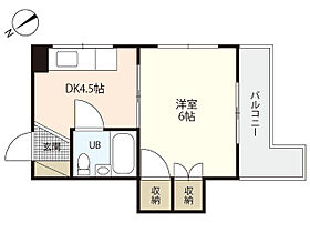 ＶＩＬＬＡ三篠  ｜ 広島県広島市西区三篠町1丁目（賃貸マンション1DK・4階・20.34㎡） その2