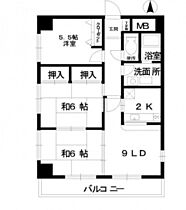 ベルパーク南竹屋  ｜ 広島県広島市中区南竹屋町（賃貸マンション3LDK・3階・63.70㎡） その2