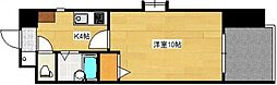 ＮＥＷ‘Ｓ弐番館 3階1Kの間取り