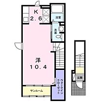 広島県広島市南区仁保新町1丁目（賃貸アパート1R・2階・37.62㎡） その2