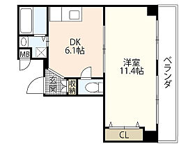 プレイス十日市  ｜ 広島県広島市中区十日市町1丁目（賃貸マンション1DK・9階・39.80㎡） その2