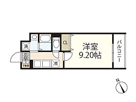 広島県広島市東区矢賀4丁目（賃貸マンション1K・2階・29.19㎡） その2