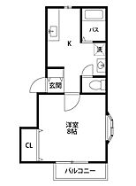 オレンジ 102 ｜ 新潟県新潟市中央区米山４丁目5-14（賃貸アパート1K・1階・27.74㎡） その2