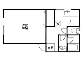 リセ2 202 ｜ 新潟県新潟市中央区近江２丁目2-21（賃貸アパート1K・2階・33.05㎡） その2