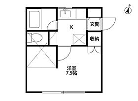 アルビオン長潟 102 ｜ 新潟県新潟市中央区長潟２丁目15-4（賃貸アパート1K・1階・22.77㎡） その2