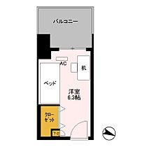 ロイヤルパークスER万代　Share万代 307-H ｜ 新潟県新潟市中央区東万代町9-38（賃貸マンション1R・3階・12.27㎡） その2