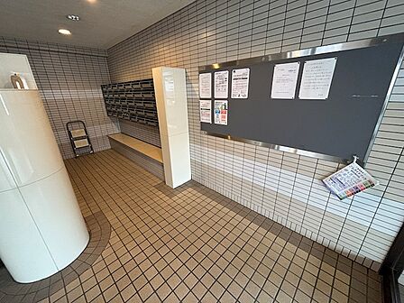 きれいに清掃された共用部