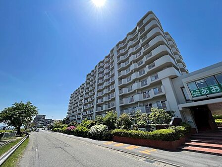 全148戸の大規模マンション。前面建物なく陽当たり良好。