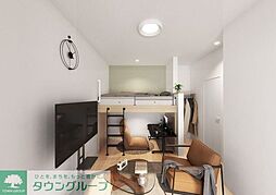 KEIAI RESIDENCE 五香 204 2階1Kのリビング/ダイニング