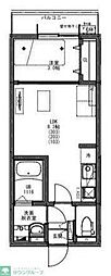KEIAI RESIDENCE 五香II 1LDKの間取図画像