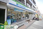 ファミリーマート谷塚駅東口店 徒歩10分。 770m