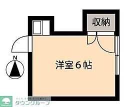 竹林コテージ第5迎賓ゲスト館 ワンルームの間取図画像