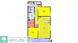 Maison Luxe 2LDKの間取図画像