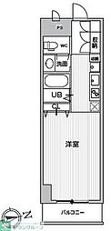 リレント谷塚 1LDKの間取図画像