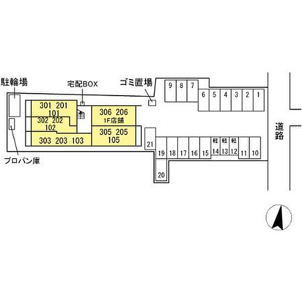 画像2:区画図