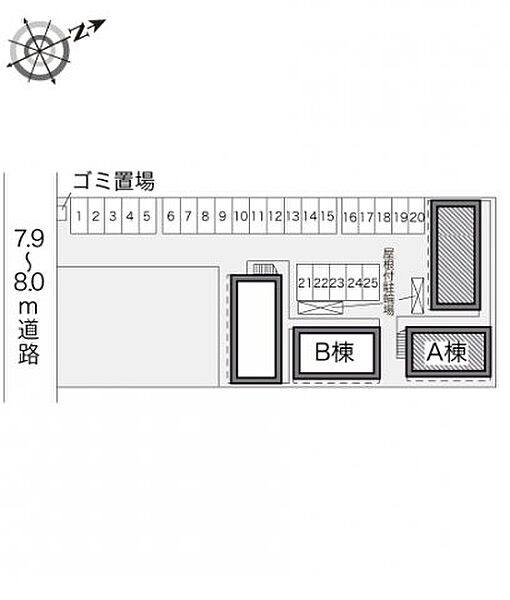 レオパレス新涯ロータスＡ棟 105｜広島県福山市新涯町2丁目(賃貸アパート1K・1階・23.18㎡)の写真 その3