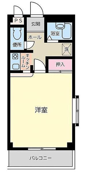 カーサ・イズミ ｜広島県福山市南蔵王町2丁目(賃貸マンション1K・3階・31.98㎡)の写真 その2