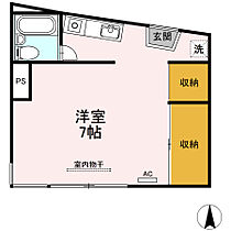 メゾンエル  ｜ 広島県福山市松永町4丁目（賃貸マンション1R・3階・20.72㎡） その2