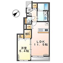 グラン備南  ｜ 広島県福山市水呑町三新田1丁目（賃貸アパート1LDK・1階・45.96㎡） その2