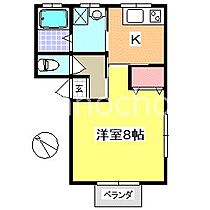 ベラシス 102 ｜ 千葉県銚子市小畑新町7562-2（賃貸アパート1DK・1階・28.36㎡） その2