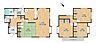間取り：土地面積233.25ｍ2、建物面積125.86ｍ2