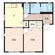 フェリア B101 ｜ 兵庫県揖保郡太子町太田（賃貸アパート2K・1階・43.74㎡） その2