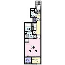 プラシード 103 ｜ 兵庫県姫路市名古山町（賃貸アパート1K・1階・31.66㎡） その2