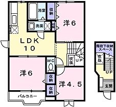 フォレストＫ　Ｂ 201 ｜ 兵庫県赤穂市黒崎町（賃貸アパート3LDK・2階・65.57㎡） その2