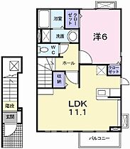 パッソ神田III 201 ｜ 兵庫県姫路市白浜町神田２丁目（賃貸アパート1LDK・2階・46.09㎡） その2