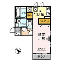 セジュールリアン 101 ｜ 兵庫県姫路市飾磨区中島１丁目（賃貸アパート1K・1階・32.89㎡） その2