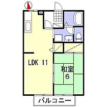 コスモハイツ 208 ｜ 兵庫県姫路市白浜町神田２丁目（賃貸アパート1LDK・2階・40.92㎡） その2