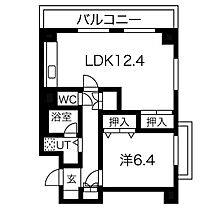 サンハイツ白鷺 405 ｜ 兵庫県姫路市北条口５丁目（賃貸マンション1LDK・4階・52.05㎡） その2