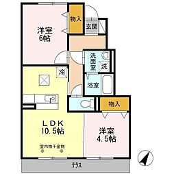 ソレイユ東阿保 1階