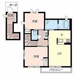 シャーメゾン赤穂 2階